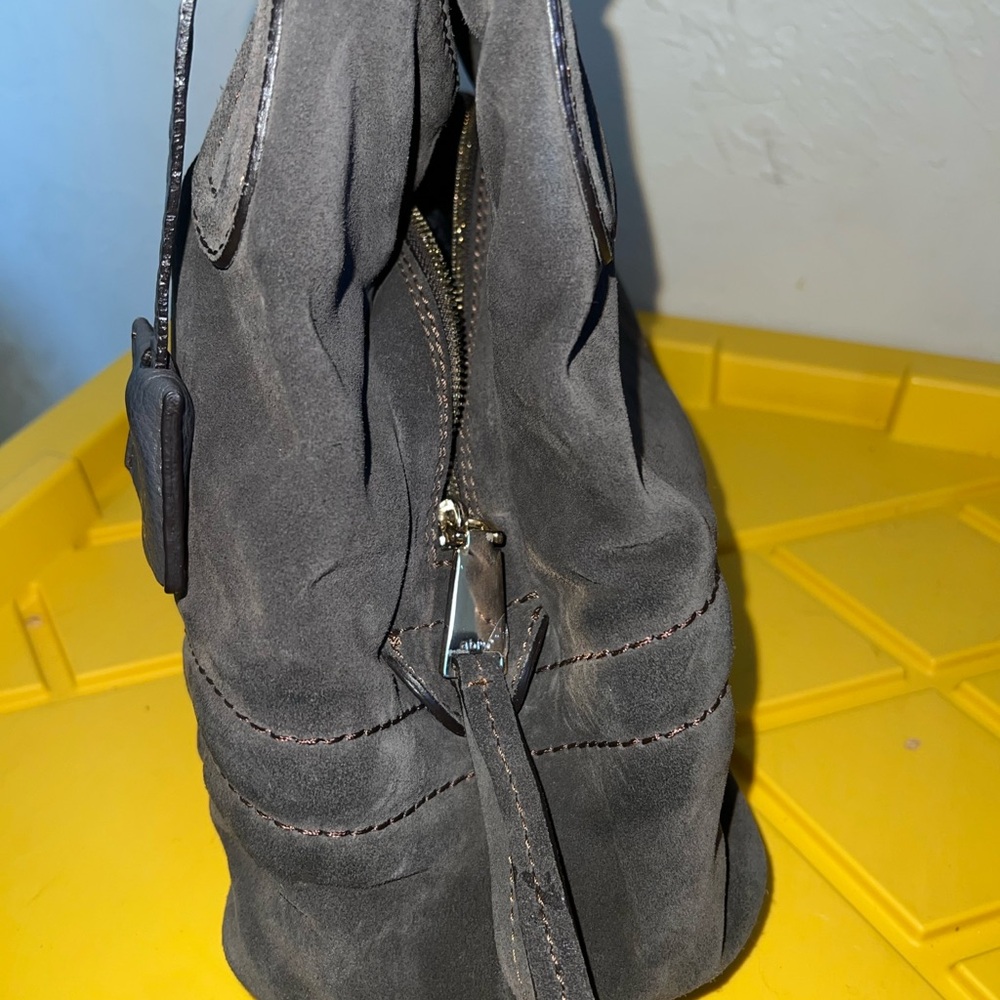 Abro suede shoulder handbag - Picture 10 of 10